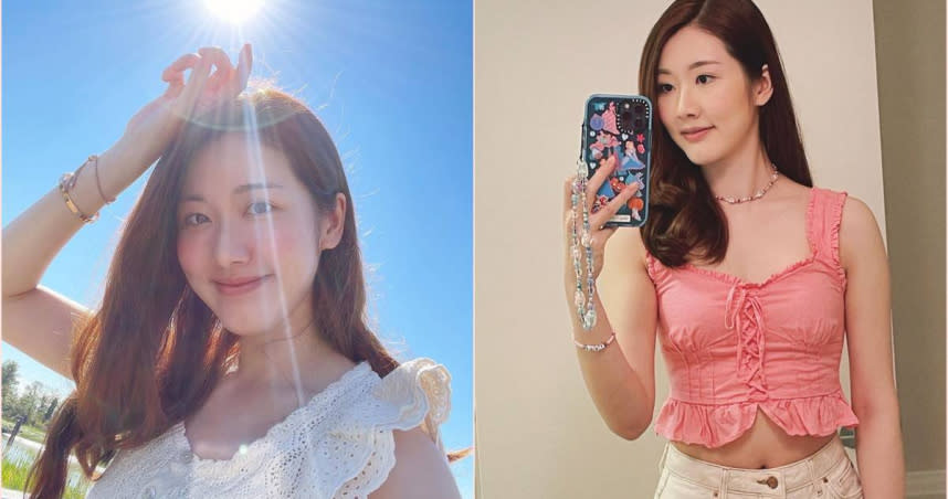 香港女星鄧佩儀曬美照卻被網友嫌臉歪，她也嚴肅教育網友「沒有人是完美的」。（圖／翻攝自鄧佩儀IG）