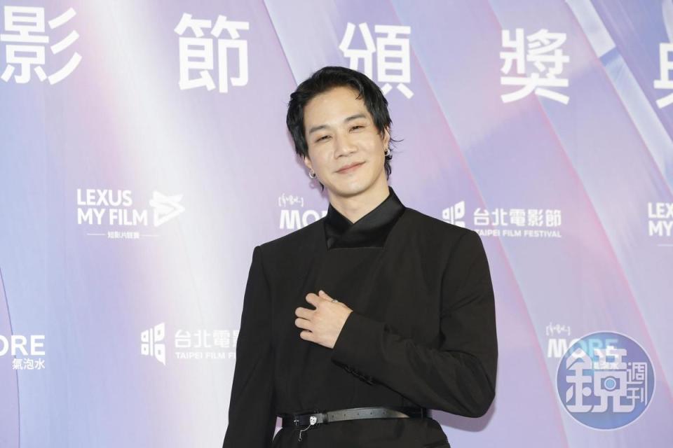 薛仕凌第一次參加台北電影獎，一切都感到很新鮮。
