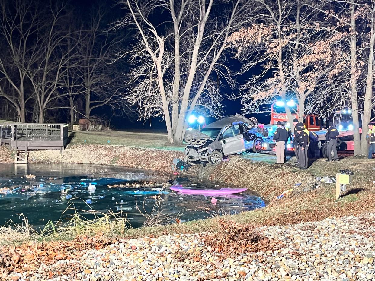 Troopers from the Marion Post of the Ohio State Highway Patrol are investigating a fatal crash that occurred late Monday, Nov. 21, 2022, at the intersection of Whetstone River Road North and Roberts Road. Troopers reported that two children died as a result of the crash. An adult and two other children were listed in critical condition.