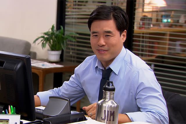 <p>cbs</p> Randall Park in "The Office"