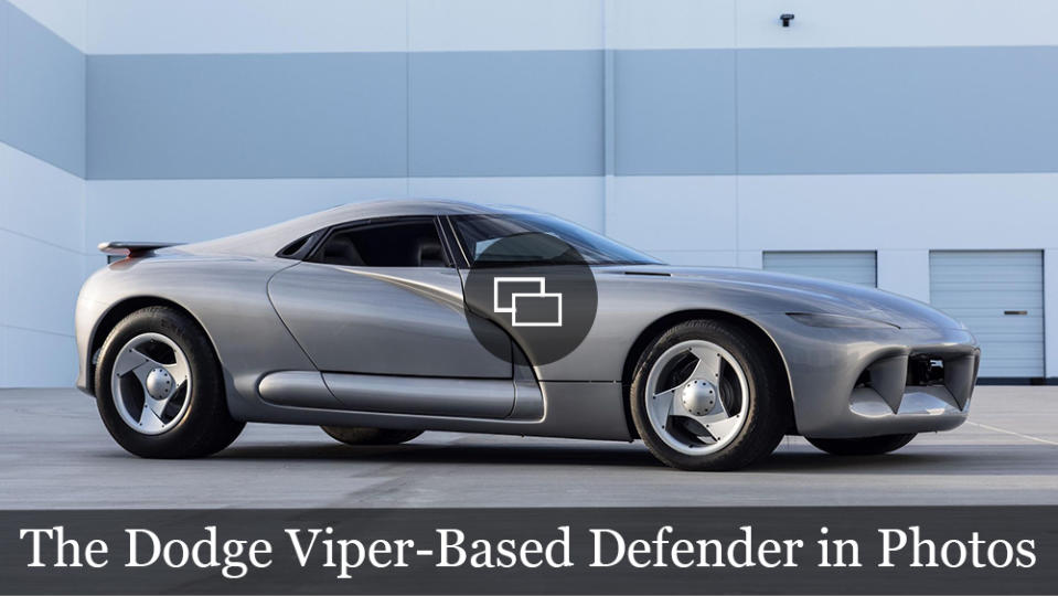 The Dodge Viper-Based Defender in Photos