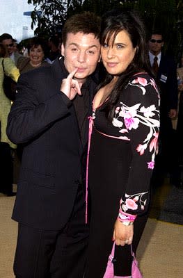 Mike Myers and wife Robin Ruzan at the LA premiere of New Line's Austin Powers in Goldmember