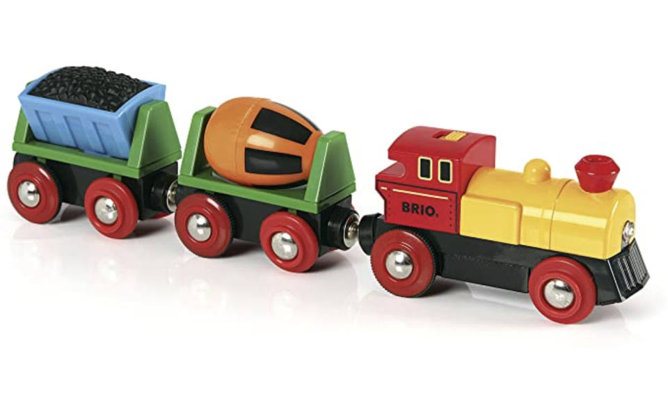 Brio Battery Operated Action Train. (PHOTO: Amazon)