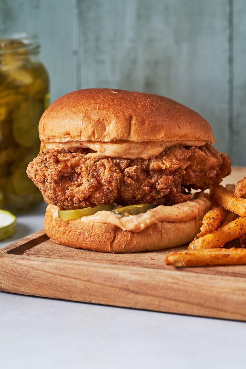 copycat popeyes fried chicken sandwich