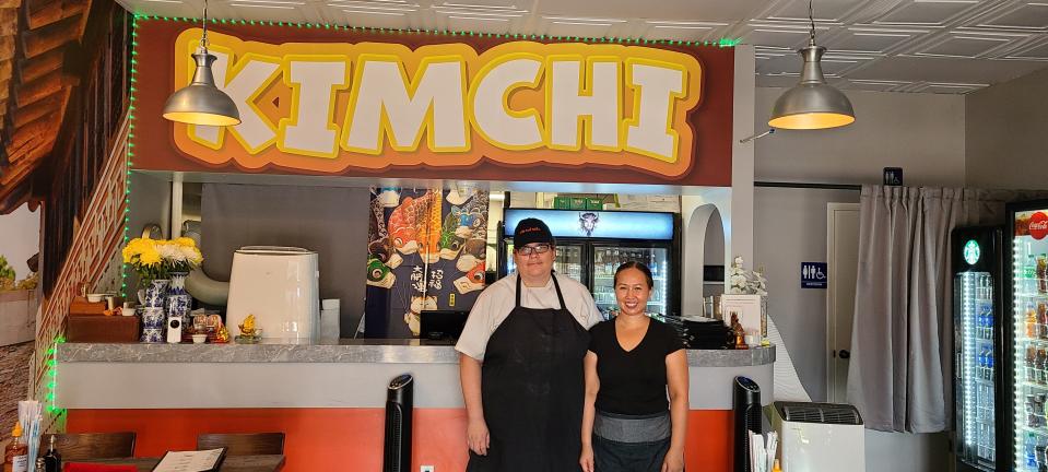 Chef James Boyle and his wife Satika own Kim-Chi Grill.