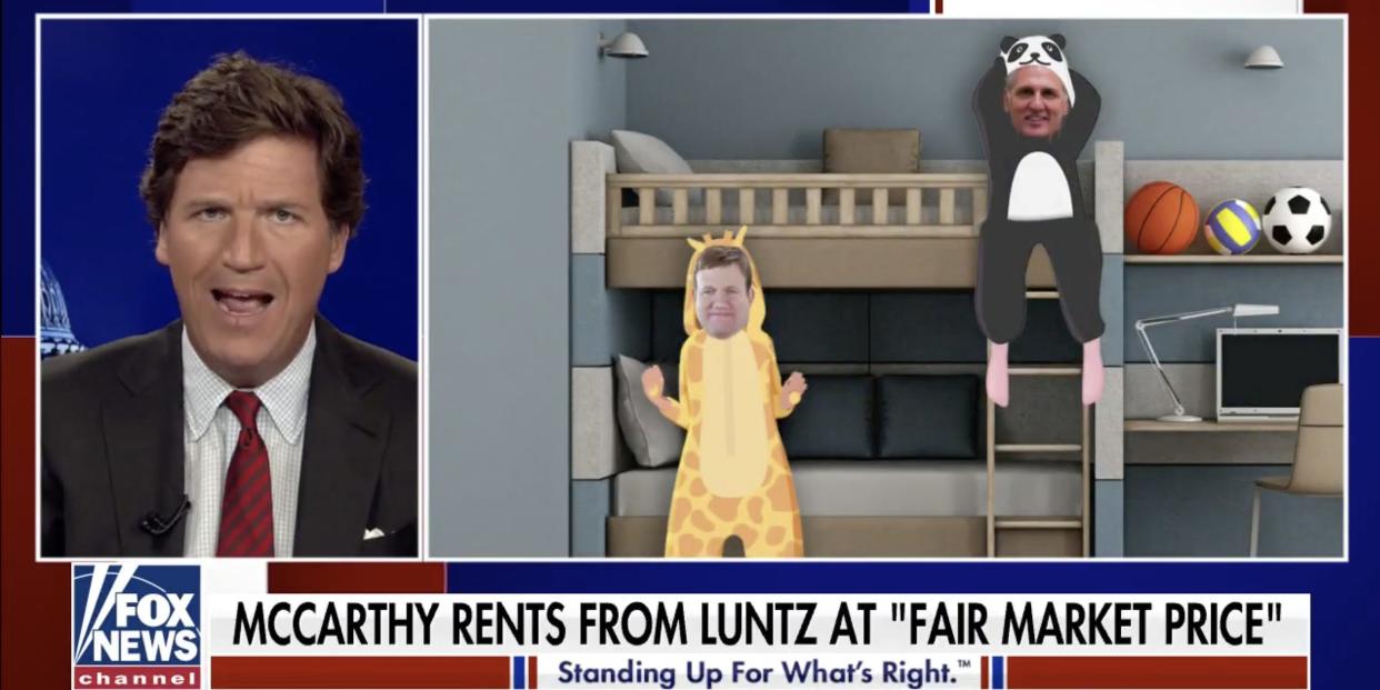 tucker carlson frank luntz kevin mccarthy segment