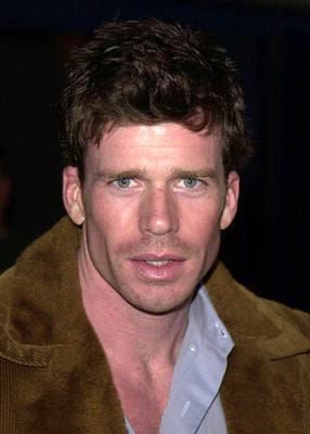 Taylor Sheridan at the Hollywood premiere for Lot 47's Scotland, PA