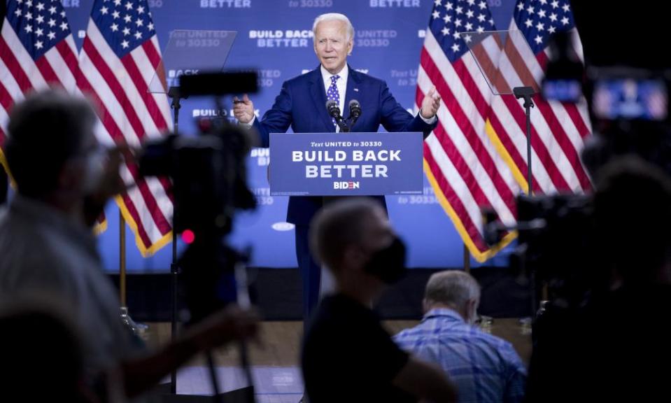 Biden is expected to name his running mate in the coming weeks, a historic choice that he has said is certain to be a woman.