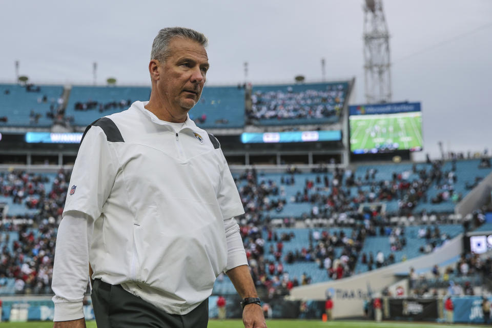 Urban Meyer said he's not a candidate for the Notre Dame head coaching job. (AP Photo/Gary McCullough)