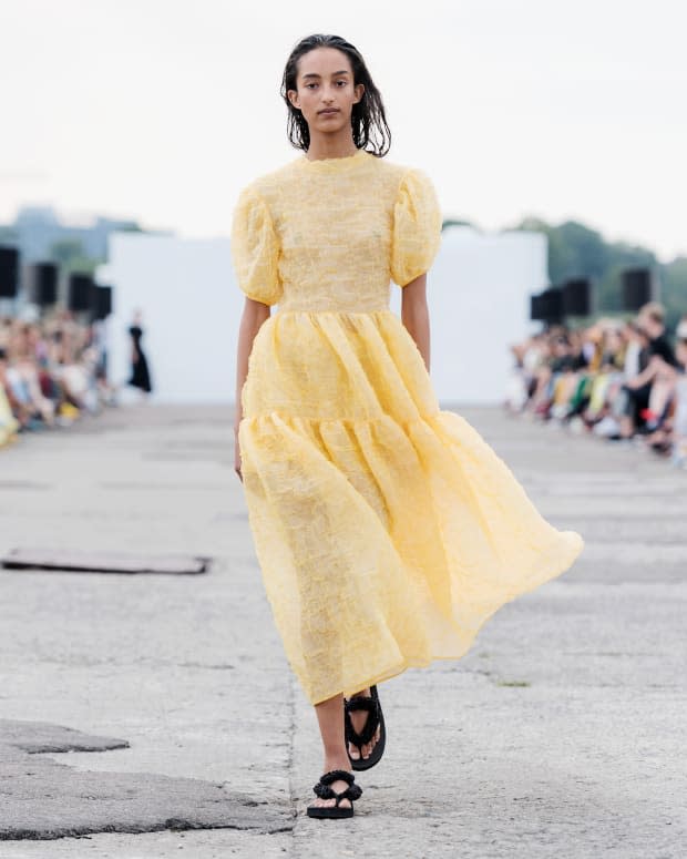 <p>A look from the Cecilie Bahnsen Spring 2020 collection. Photo: Courtesy of Cecilie Bahnsen</p>