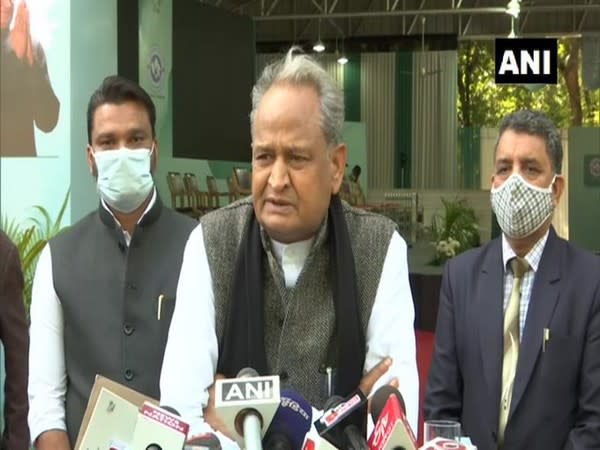 Rajasthan Chief Minister Ashok Gehlot (File Pic)