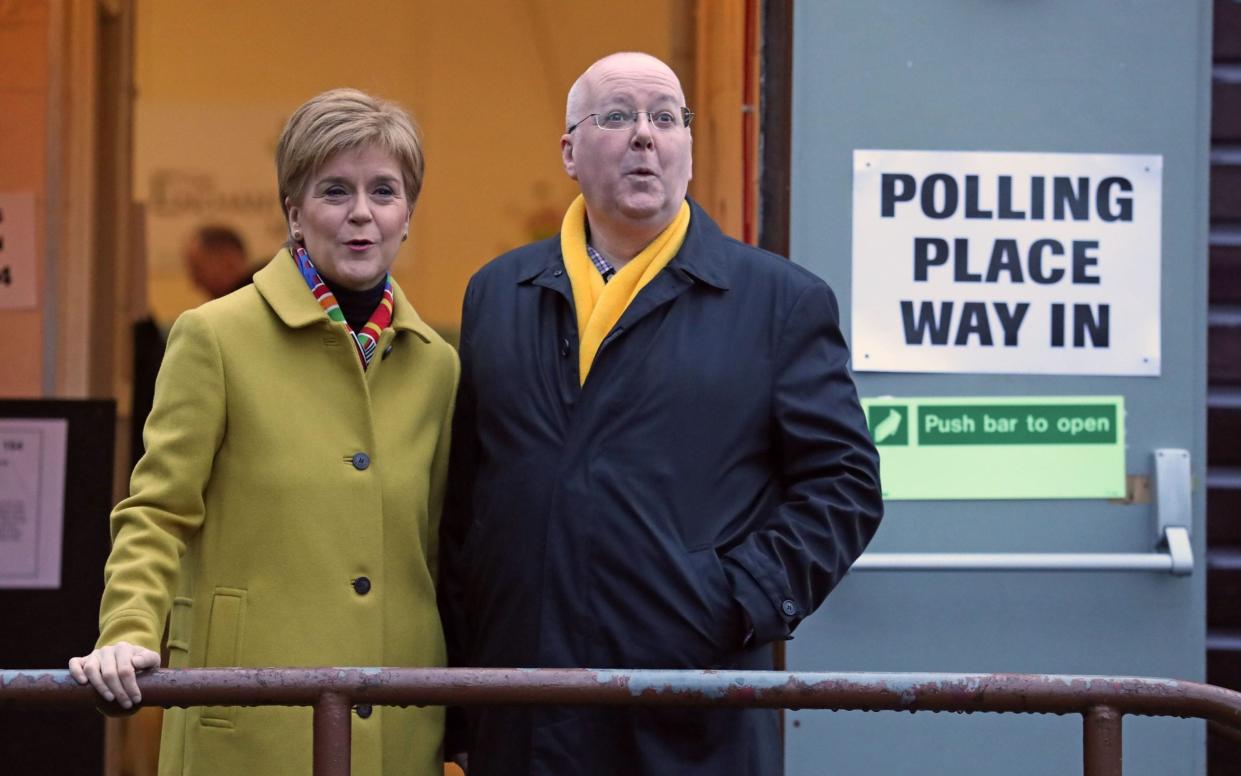 Nicola Sturgeon says that she and Peter Murrell, her husband and the SNP’s former chief executive, have yet to be spoken to as part of the investigation - Andrew Milligan/PA Wire