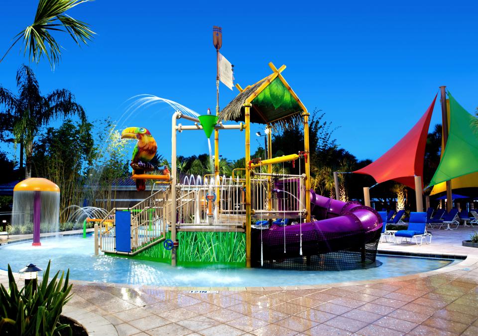 Guests at the Renaissance Orlando can enjoy the onsite water park or the attractions at nearby SeaWorld, Aquatica and Discovery Cove.