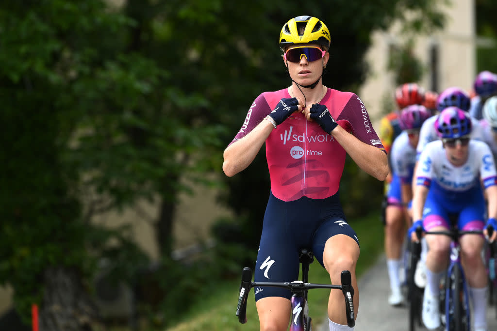  Tour de France Femmes: Demi Vollering during stage 4 