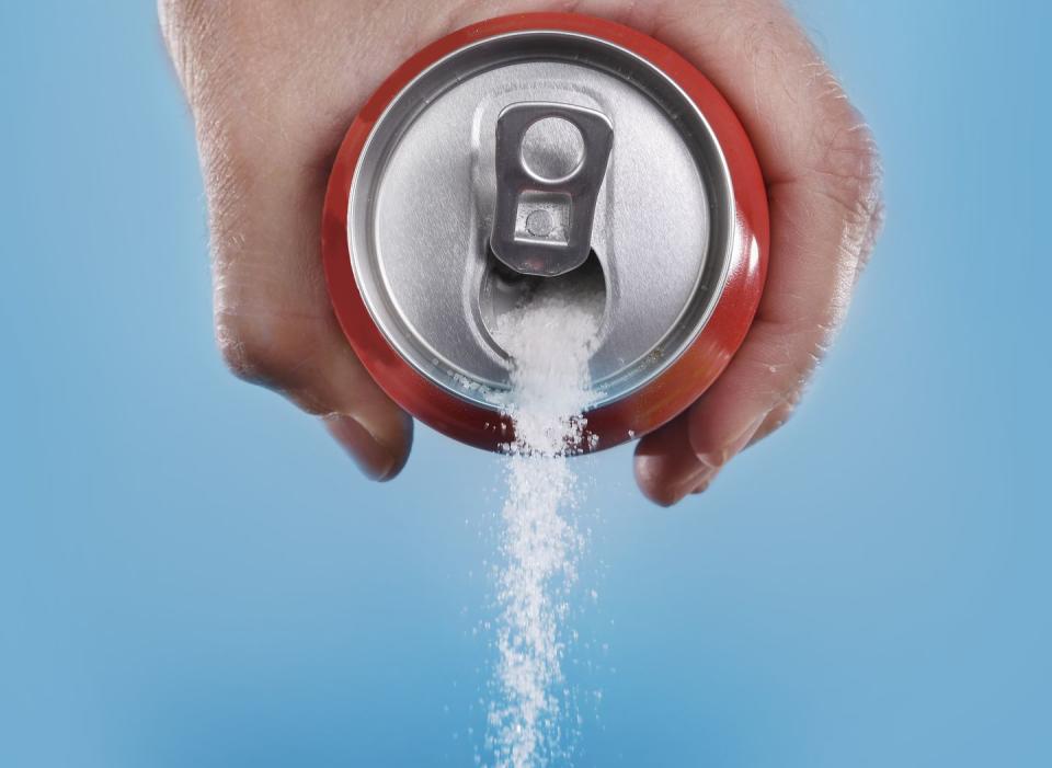 <p>OK, so if soda isn't good for your heart, you might be thinking the diet versions are. However, artificially sweetened sodas aren't the solution, Batayneh says. <br><br>"No calories and no sugar seems like a win for soda drinkers everywhere<strong>. </strong>But when people swap a sugary beverage for one with a zero-calorie sweetener, they often make up for it by eating more at the next meal. Other <a href="http://www.cmaj.ca/content/189/28/E929" rel="nofollow noopener" target="_blank" data-ylk="slk:research;elm:context_link;itc:0;sec:content-canvas" class="link ">research</a> suggests that the chemicals in diet soda and the artificial sweeteners can alter gastrointestinal bacteria that make people more prone to gaining weight," she says.</p><p>Batayneh’s key piece of advice: No matter what disease you're aiming to avoid, think twice about the foods made with chemicals. <br></p>