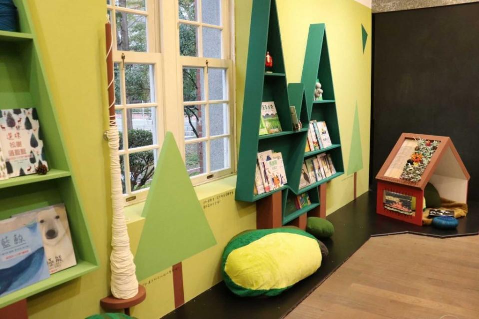 「U12小玩藝空間」的親子閱讀區。（取自台北當代藝術館官網）