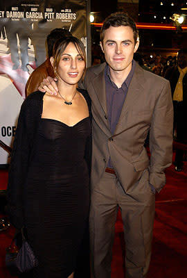 Summer Phoenix and Casey Affleck at the Westwood premiere of Warner Brothers' Ocean's Eleven