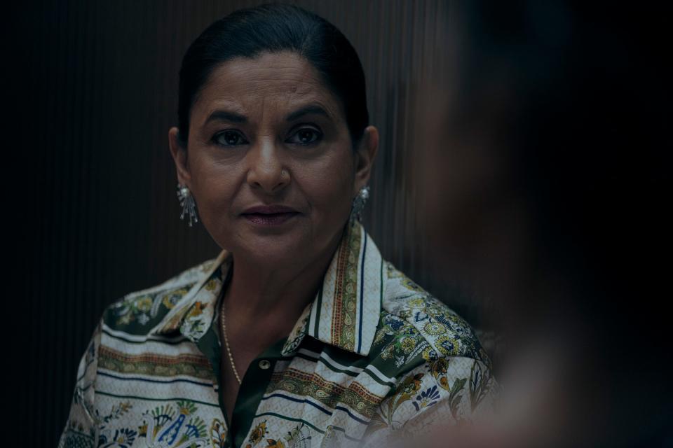 Brinder (Sudha Bhuchar) is an unwelcome visitor in Episode 4.