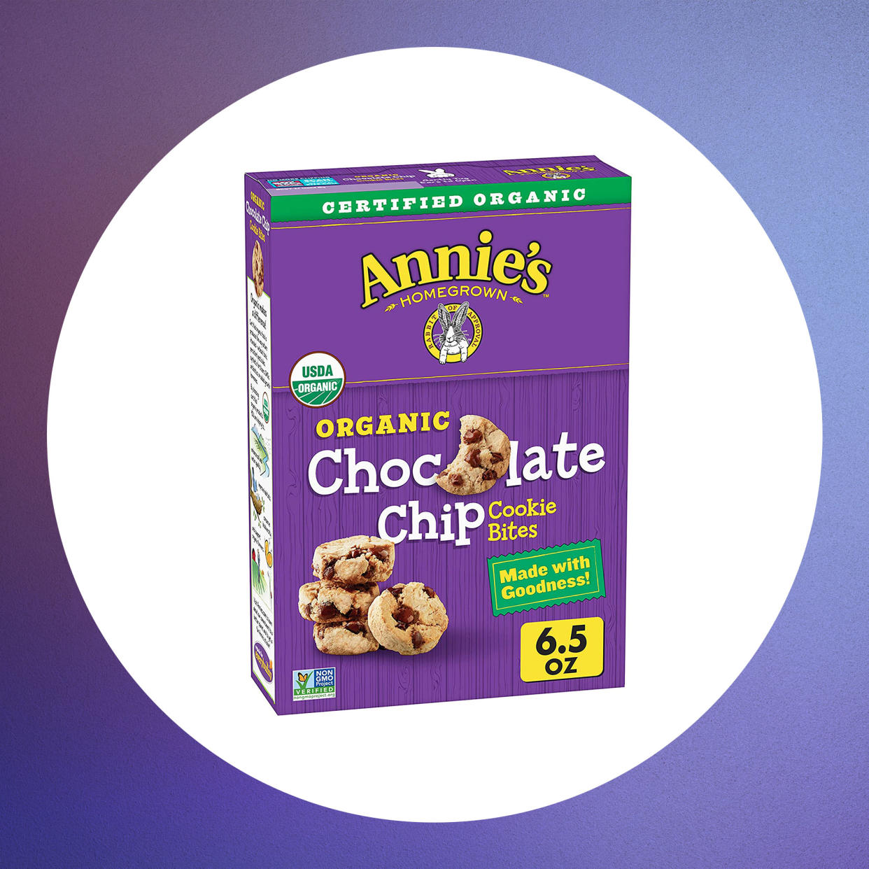 Annie's Organic Chocolate Chip Cookie Bites (Amazon)