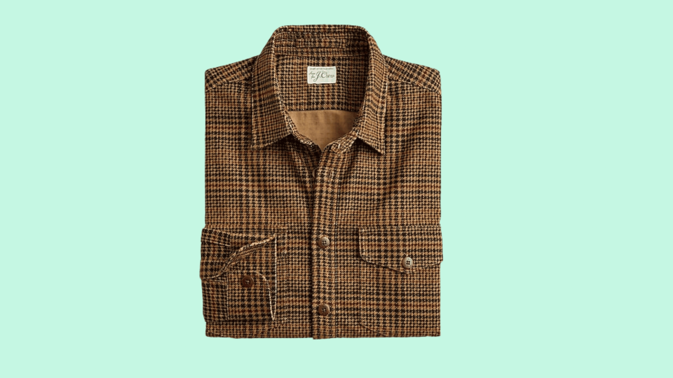 Corduroy doesn’t have to be boring. Bring in a print with the CPO shirt.