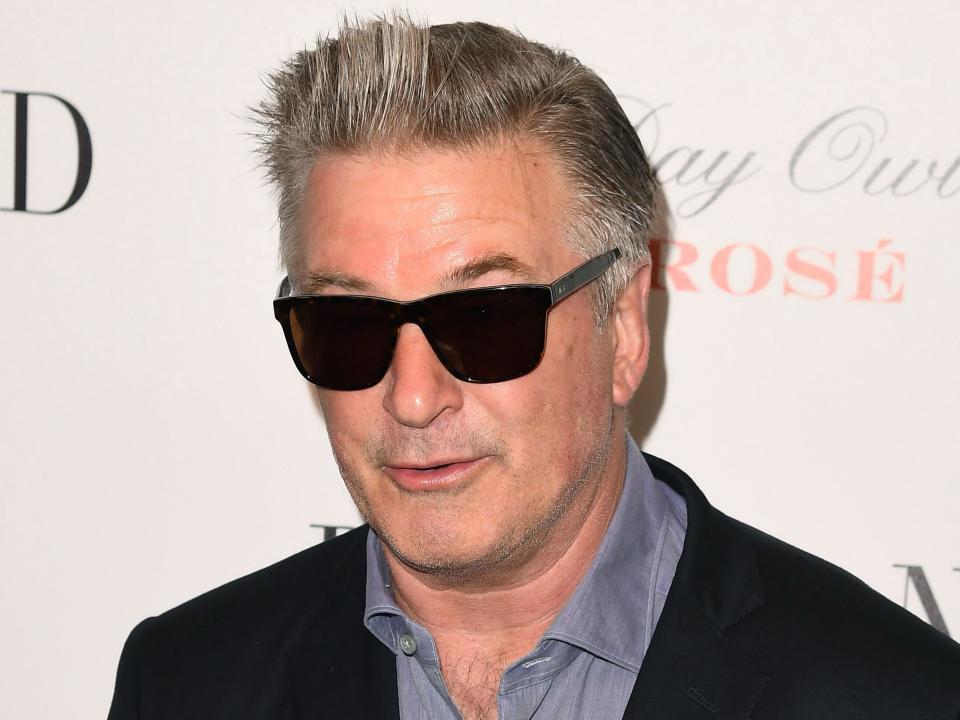 Alec Baldwin attends Blind's premiere at the Landmark Sunshine Cinema in New York City: Angela WeissAFP/Getty