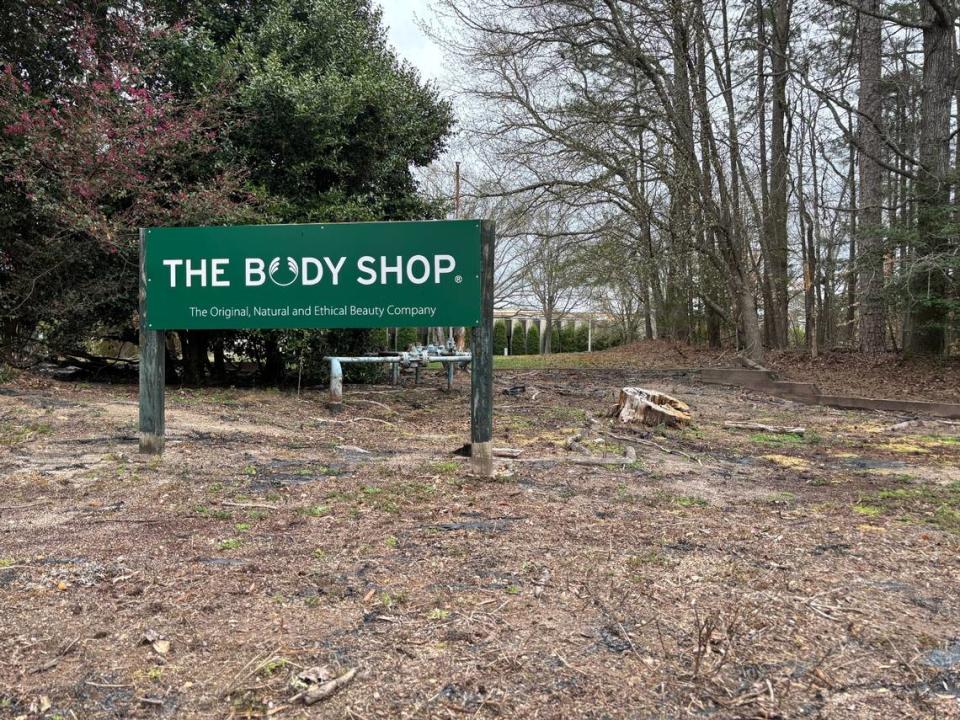 The Body Shop distribution center in Wake Forest, North Carolina. Employees learned they would be out of jobs as the cosmetic company lacked funds to continue operating.