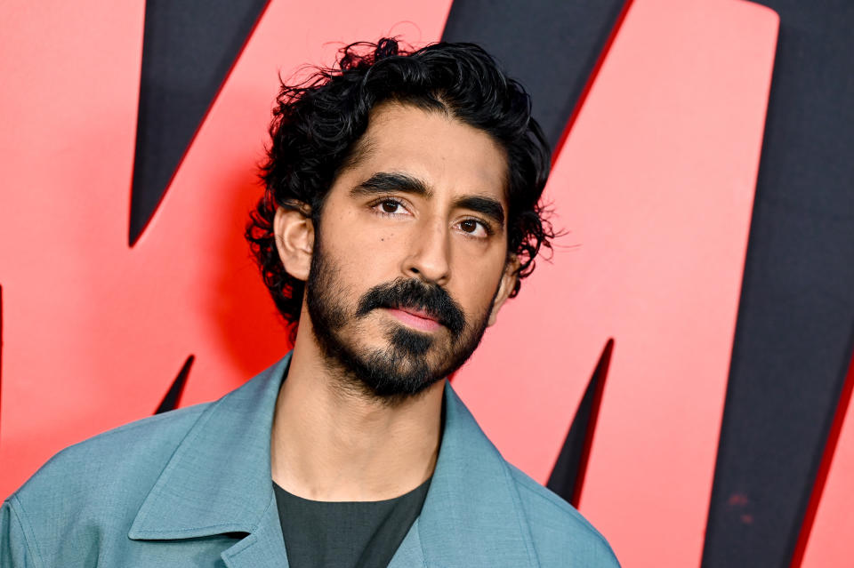 Closeup of Dev Patel