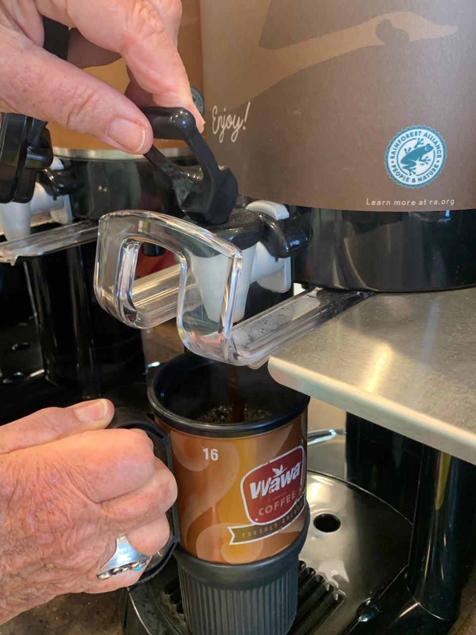 Wawa's new Boynton location will continue with free coffee for all customers through April 2, a tradition when the chain opens new locations.