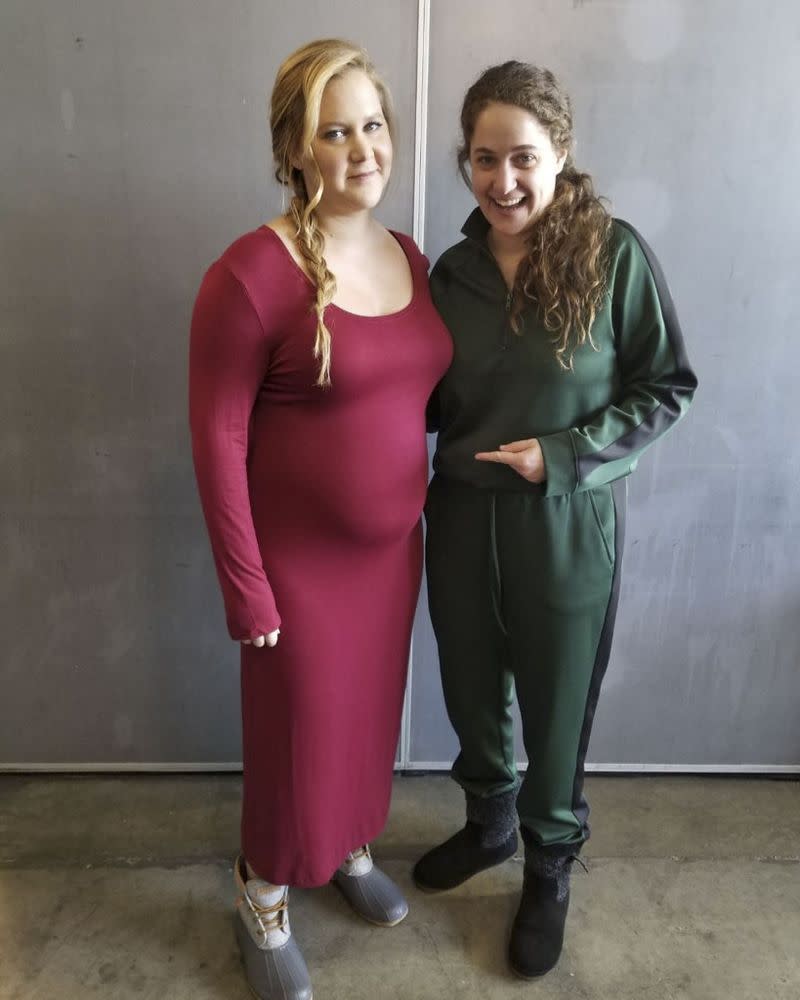 Amy Schumer and sister Kim