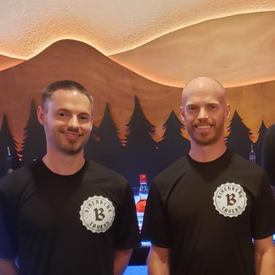 Two brothers from New Berlin, Flynn Woller (left) and Jake Woller (right) recently opened a German-inspired pub and restaurant in Germantown called Bixenberg Tavern.