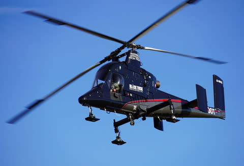 The K-MAX ® aircraft is the second helicopter to be added to Black Tusk’s fleet located in British Columbia, Canada. (Photo courtesy of Kaman)