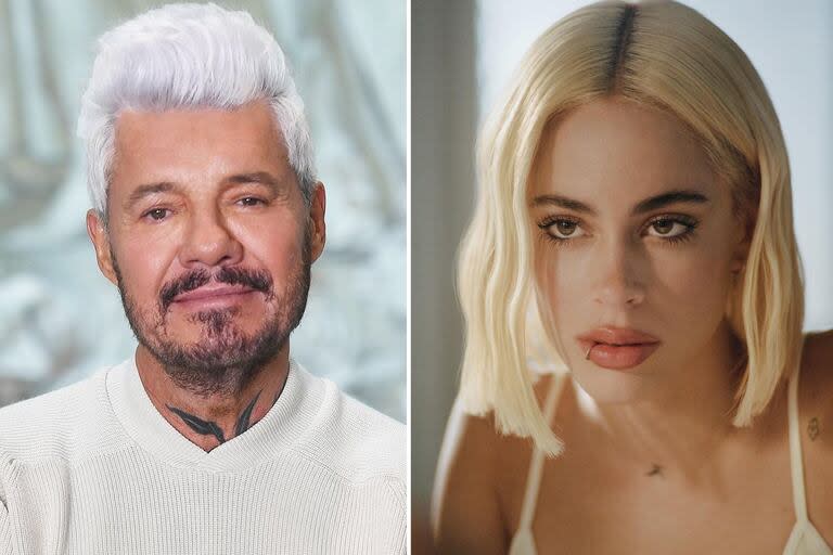 En su nuevo tema, Ángel, Tini recrea la pelea de su padre con Marcelo Tinelli