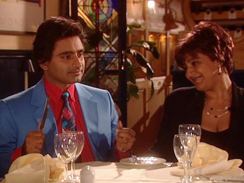 Bhaskar became a household name 25 years ago in his BBC sketch show ‘Goodness Gracious Me’ with his future wife Meera Syal – the show memorably lampooned British Asian stereotypes (Source)