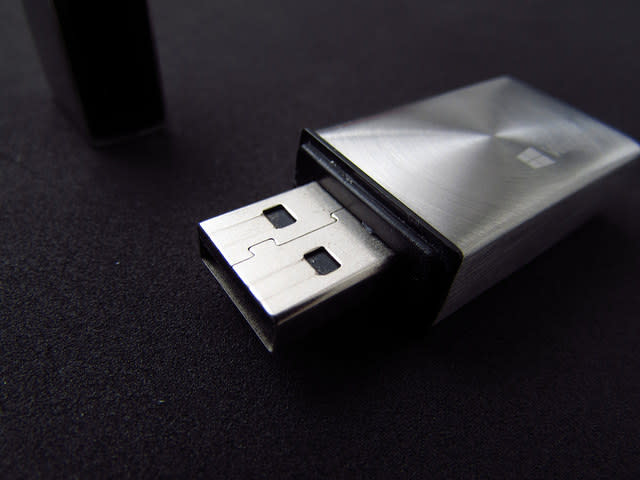 This USB stick is basically directly out of a sci-fi movie and we’re scared