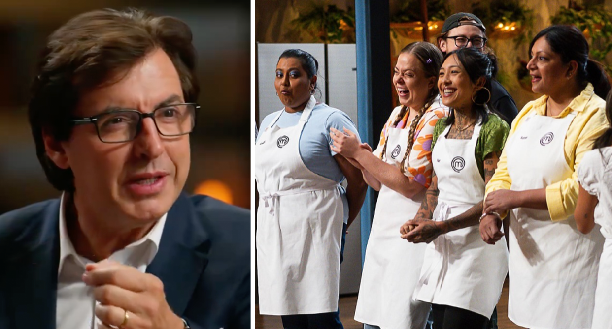 MasterChef's Jean-Christophe Novelli / season 16 cast.