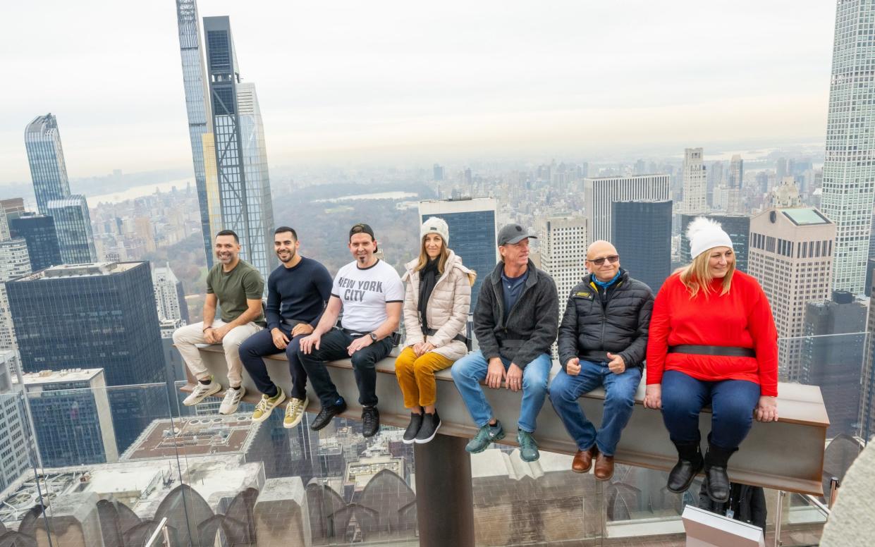 The Beam Opening Day at Top of the Rock, Rockefeller Center