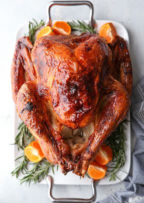 Dry Brined Roasted Turkey