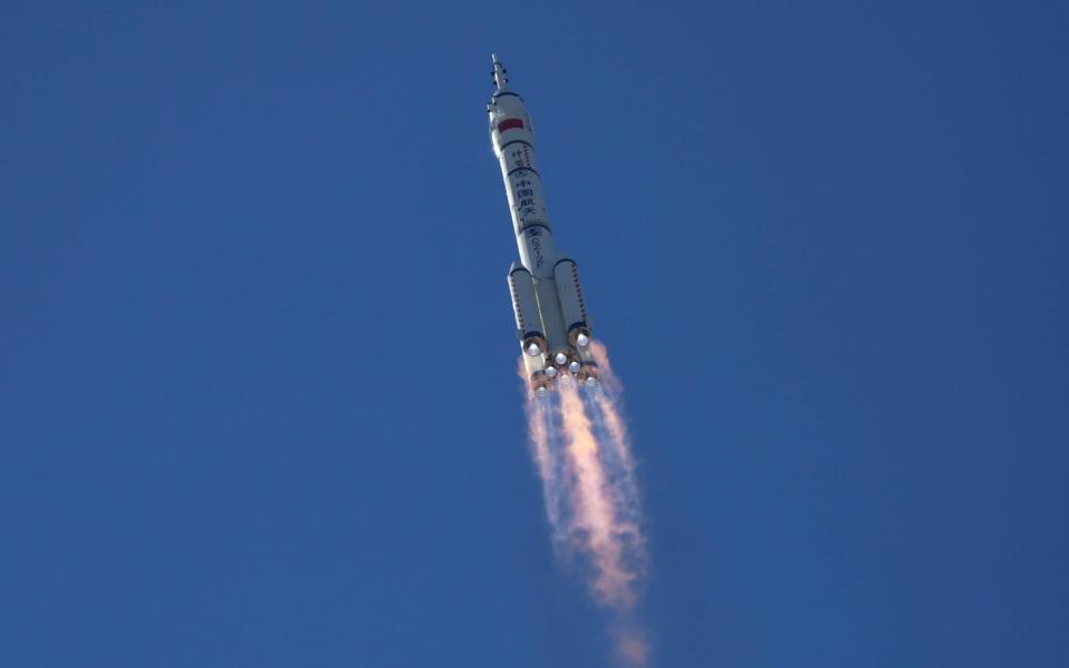 A Long March-2F carrier rocket - AFP