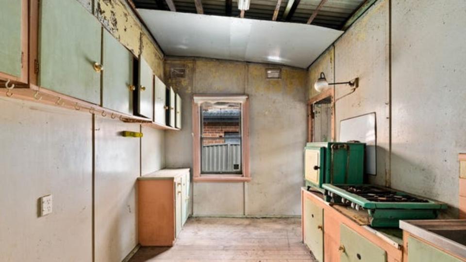 Run down Sydney house sells for $2.4m at auction. 21 The Parade, Enfield, NSW 2136. Picture: NewsWire via REA