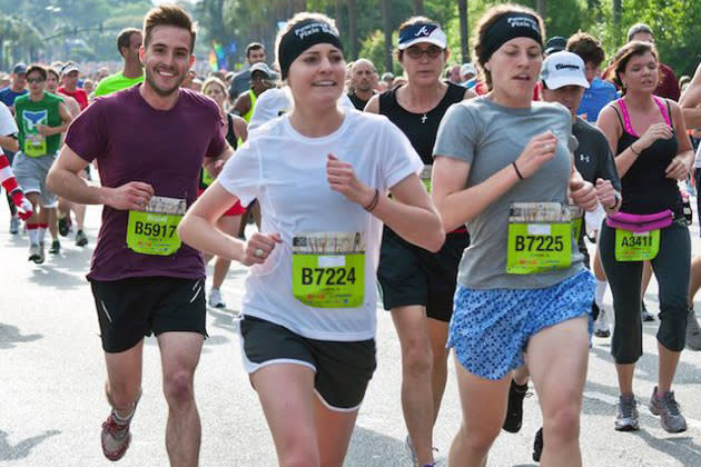 #13 Ridiculously Photogenic Guy<br> This snap of 25-year-old Zeddie Little running a 10K race in Charleston, S.C., shows a smiling competitor looking so coiffed he stands out from the rest of the struggling runners. Photographer Will King posted the pic on his Flickr account and then on the website Reddit — and "ridiculously photogenic guy" quickly became a meme.