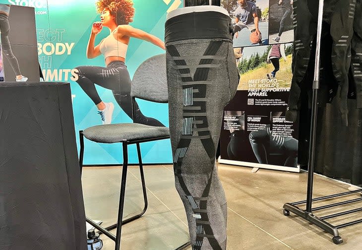 Stoko’s leggings focus on injury prevention.