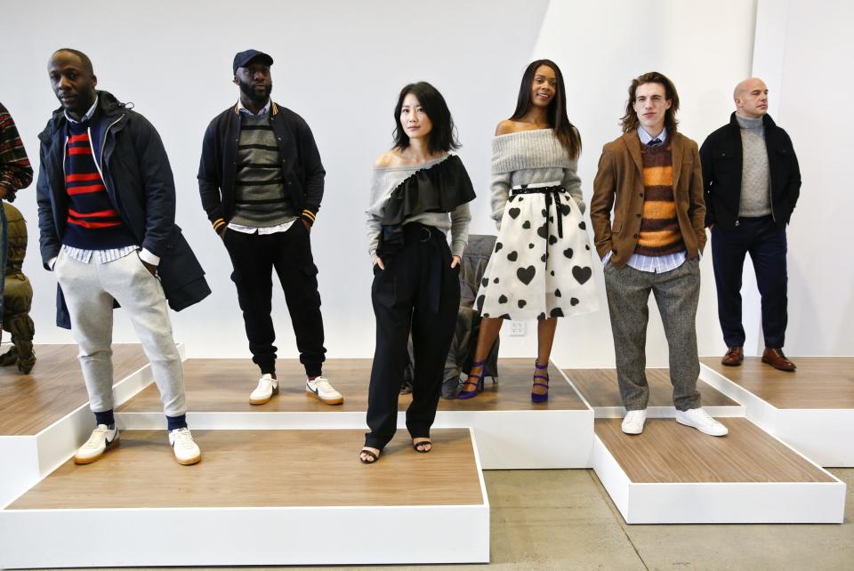 At J.Crew, diversity is key, as exhibited here by its diverse cast.