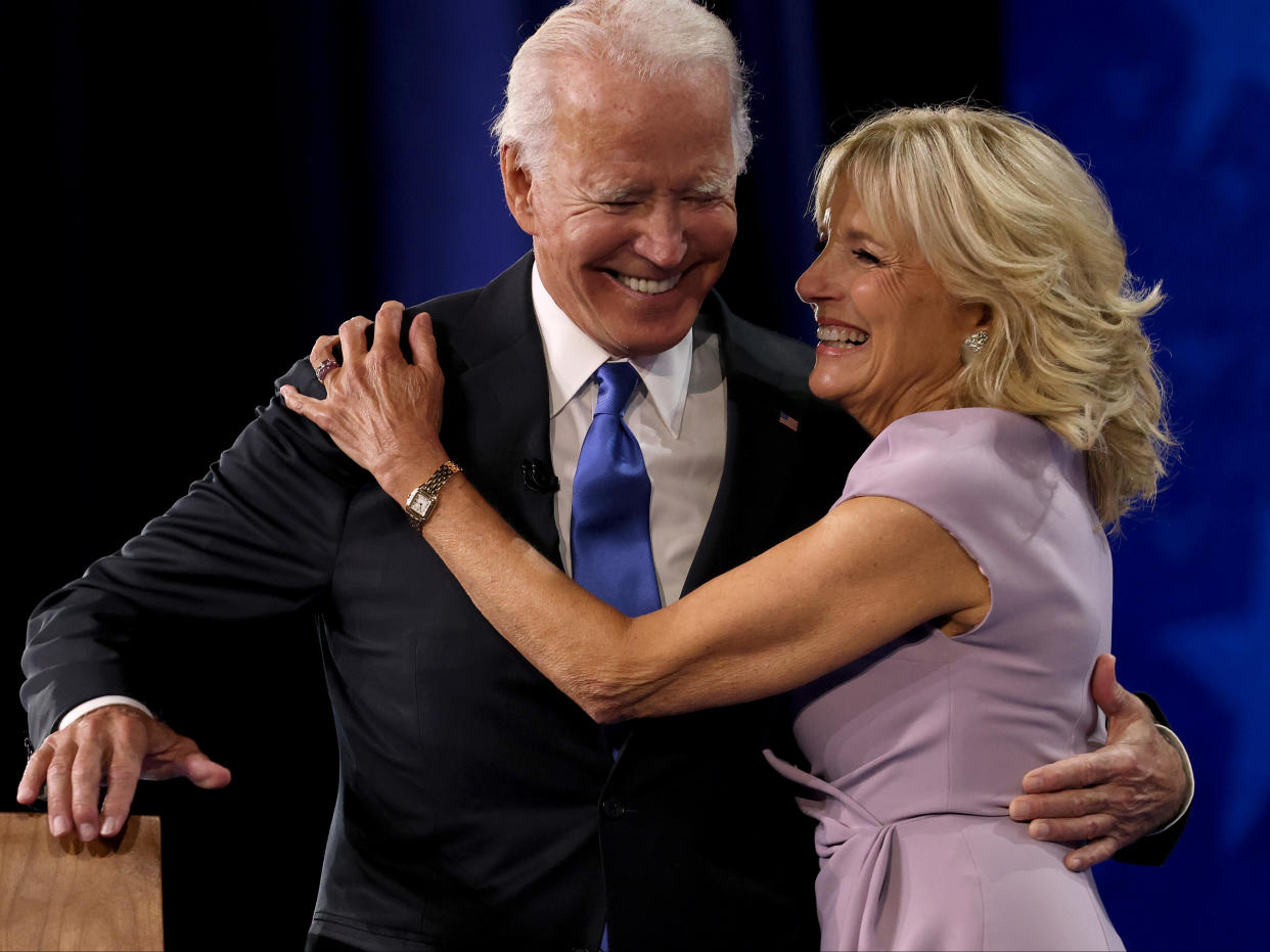 <p>Bidens open inauguration events with message of positivity</p> (Getty Images)