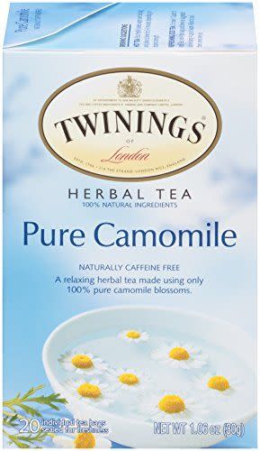 5) Chamomile Tea