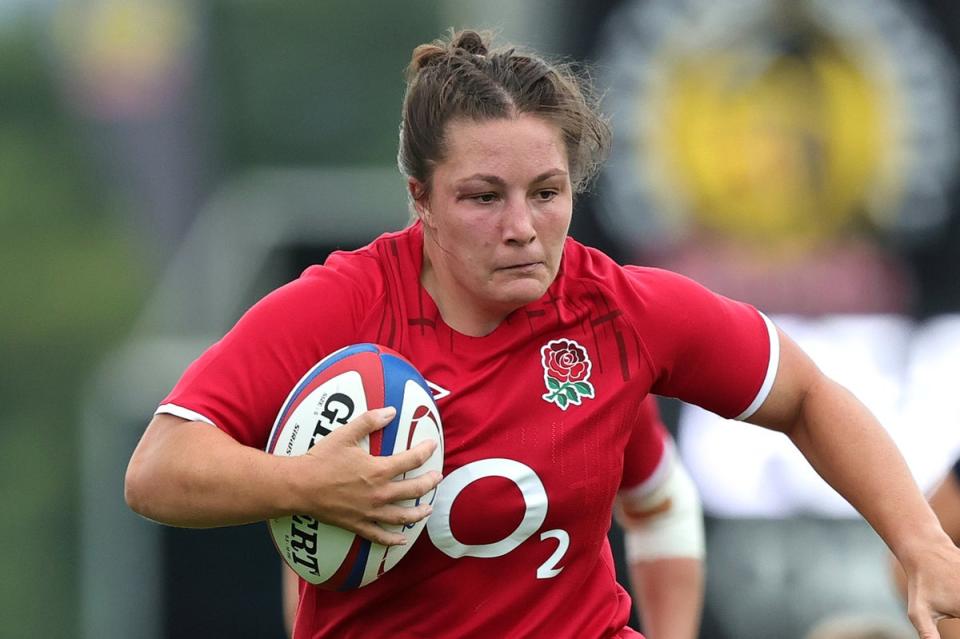 Amy Cokayne was persuaded to join the RAF to help bolster the force’s rugby team  (Getty Images)