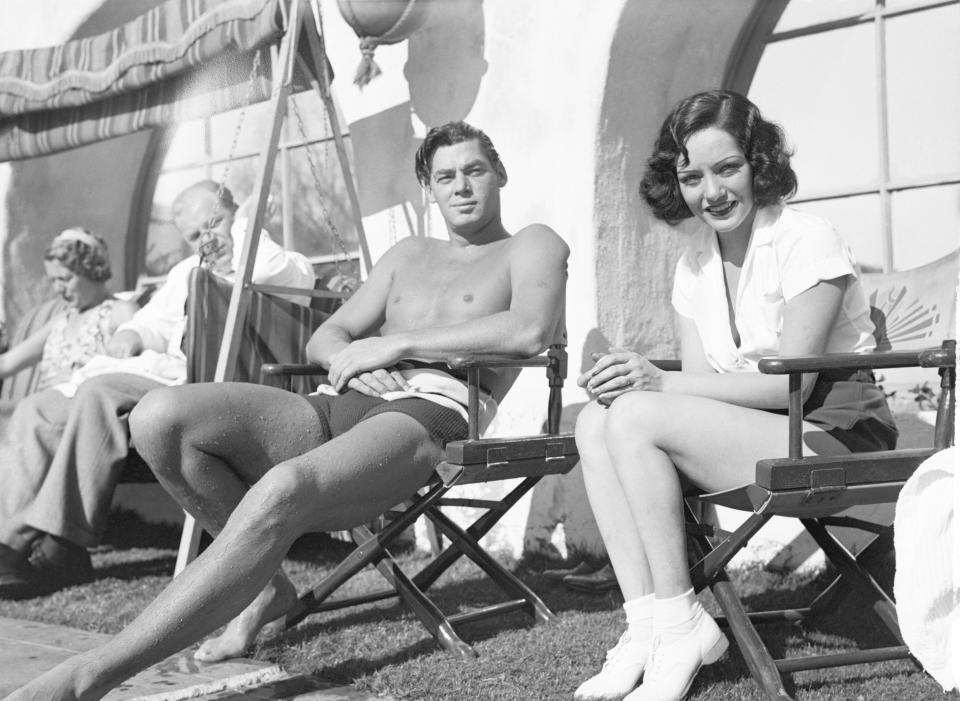 Johnny Weismuller y Lupe Velez. Foto: Getty Images