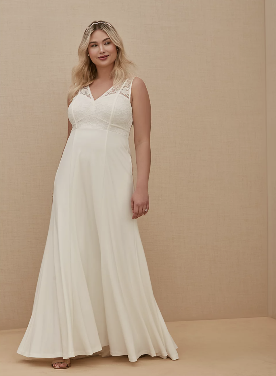 Torrid Lace Mermaid Wedding Dress (Photo via Torrid)