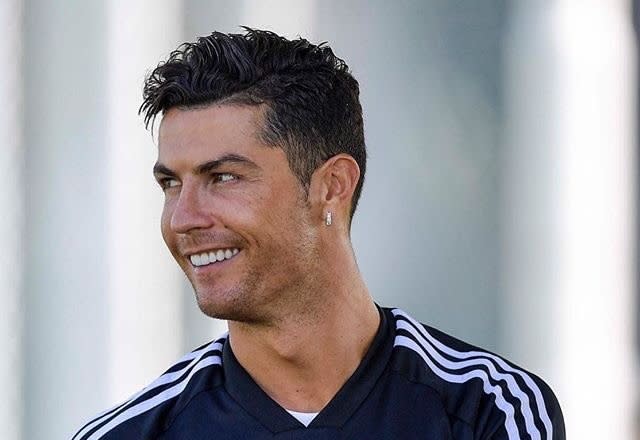 （擷取自Cristiano Ronaldo推特。）
