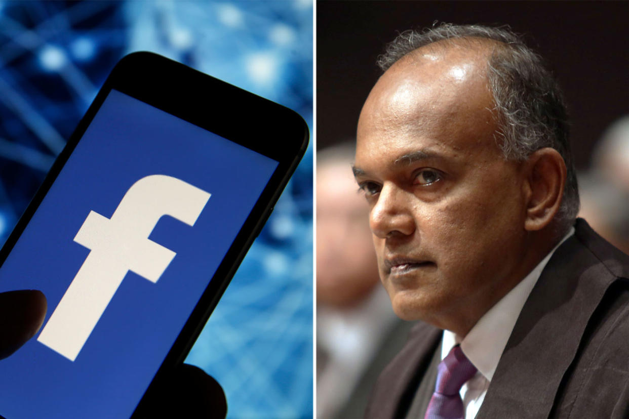 Facebook removes fake NUS student union page slammed by Shanmugam