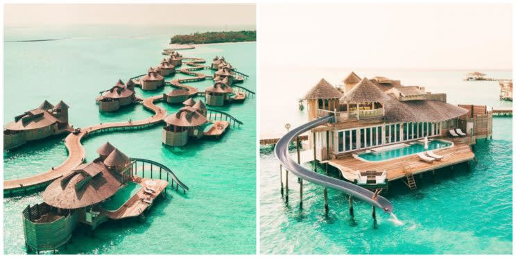 Soneva Jani has the most luxurious over-water villas. Source: Instagram @koentadyy